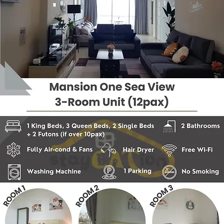 Mansion One Suite By Staycation Homestay
